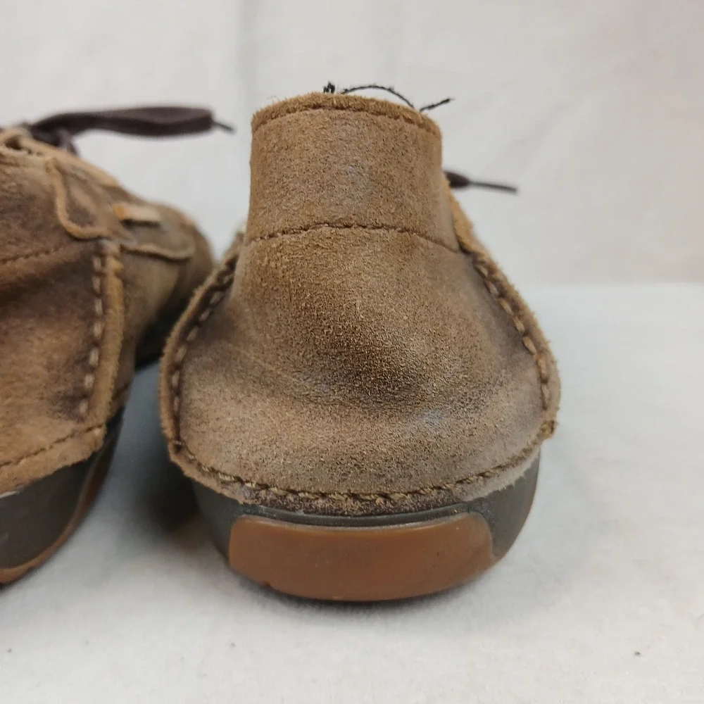 Ariat Gleeson 9.5 Mens Shoes Boat Moc Brown Casual‎